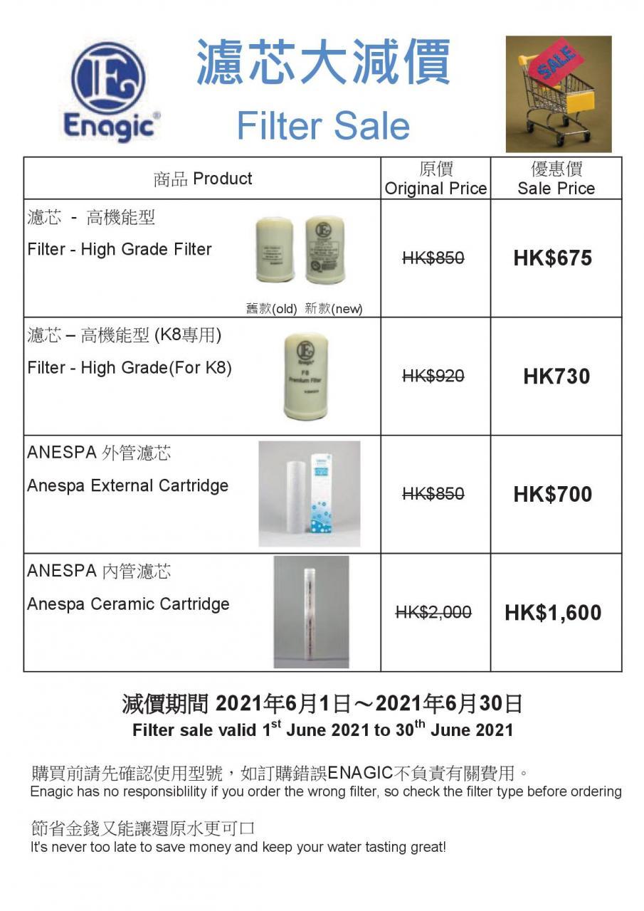 Enagic filter sale outlet
